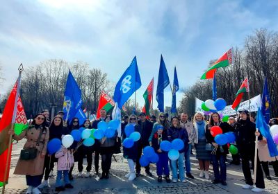 Торжественное мероприятие посвященное празднику Труда 1 Мая